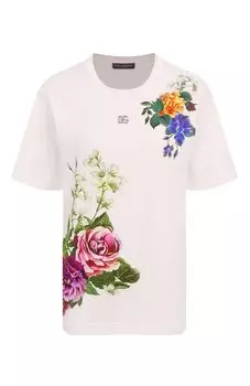 Хлопковая футболка Dolce & Gabbana