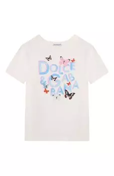 Хлопковая футболка Dolce & Gabbana