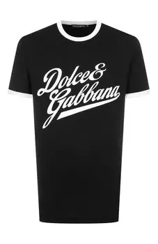 Хлопковая футболка Dolce & Gabbana