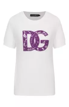 Хлопковая футболка Dolce & Gabbana