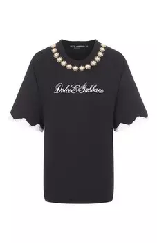 Хлопковая футболка Dolce & Gabbana