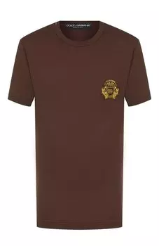 Хлопковая футболка Dolce & Gabbana