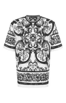 Хлопковая футболка Dolce & Gabbana