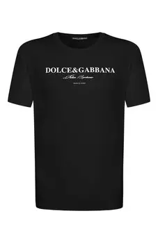 Хлопковая футболка Dolce & Gabbana