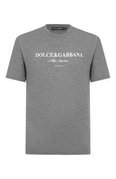 Хлопковая футболка Dolce & Gabbana