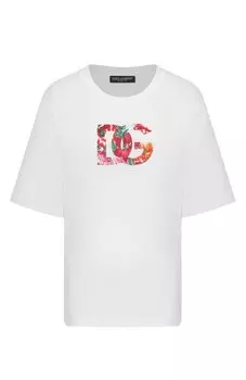 Хлопковая футболка Dolce & Gabbana