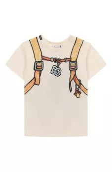 Хлопковая футболка Dolce & Gabbana