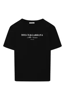 Хлопковая футболка Dolce & Gabbana