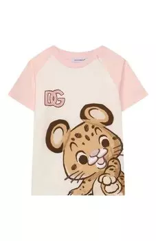 Хлопковая футболка Dolce & Gabbana