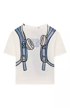 Хлопковая футболка Dolce & Gabbana