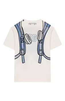 Хлопковая футболка Dolce & Gabbana