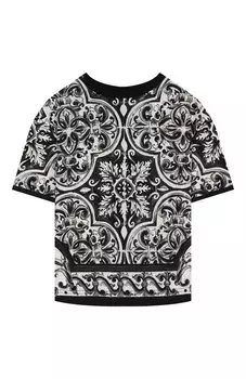 Хлопковая футболка Dolce & Gabbana
