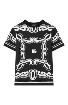 Хлопковая футболка Dolce & Gabbana