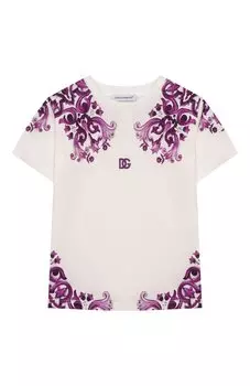 Хлопковая футболка Dolce & Gabbana