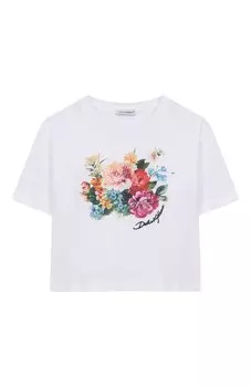 Хлопковая футболка Dolce & Gabbana
