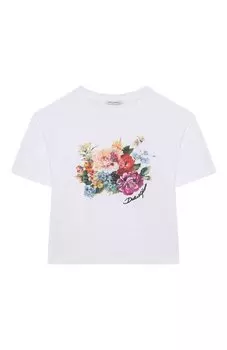 Хлопковая футболка Dolce & Gabbana