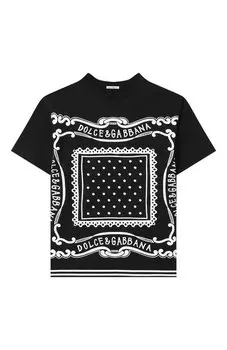 Хлопковая футболка Dolce & Gabbana