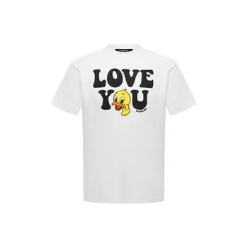 Хлопковая футболка DOMREBEL