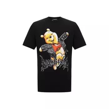 Хлопковая футболка DOMREBEL