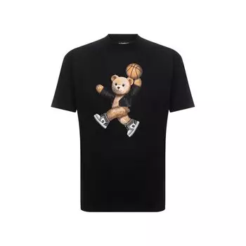 Хлопковая футболка DOMREBEL