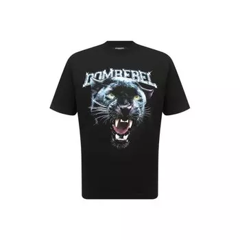 Хлопковая футболка DOMREBEL