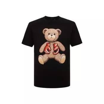 Хлопковая футболка DOMREBEL