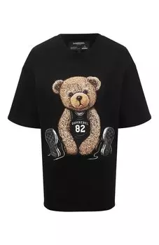 Хлопковая футболка DOMREBEL