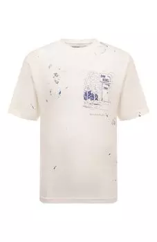 Хлопковая футболка DOMREBEL