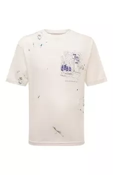 Хлопковая футболка DOMREBEL