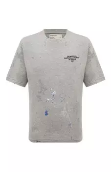 Хлопковая футболка DOMREBEL