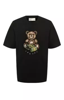 Хлопковая футболка DOMREBEL