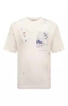 Хлопковая футболка DOMREBEL