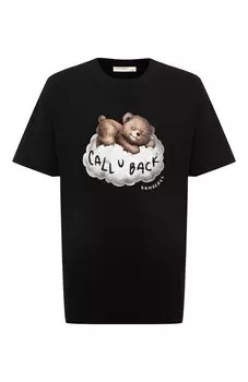 Хлопковая футболка DOMREBEL