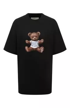 Хлопковая футболка DOMREBEL