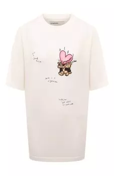 Хлопковая футболка DOMREBEL