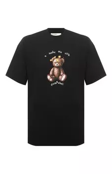 Хлопковая футболка DOMREBEL