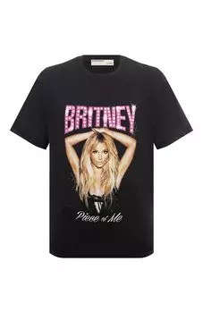 Хлопковая футболка DOMREBEL