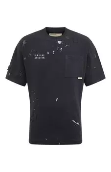 Хлопковая футболка DOMREBEL