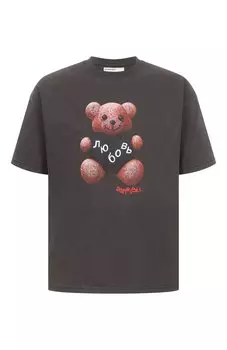 Хлопковая футболка DOMREBEL