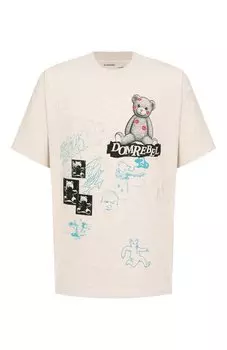 Хлопковая футболка DOMREBEL