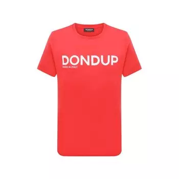 Хлопковая футболка Dondup