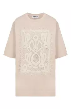 Хлопковая футболка Dondup