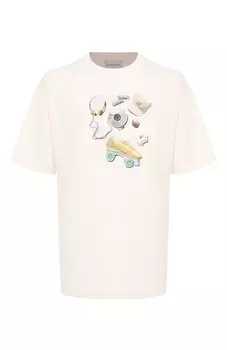 Хлопковая футболка Drole De Monsieur