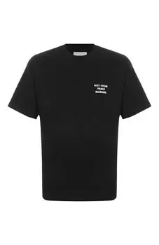 Хлопковая футболка Drole De Monsieur