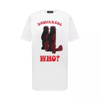 Хлопковая футболка Dsquared2