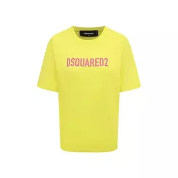 Хлопковая футболка Dsquared2