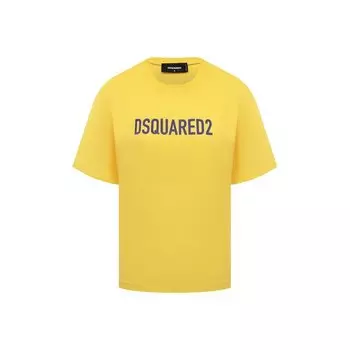 Хлопковая футболка Dsquared2