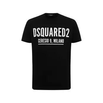 Хлопковая футболка Dsquared2