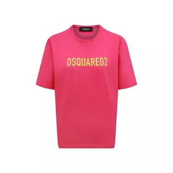 Хлопковая футболка Dsquared2