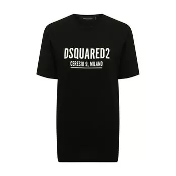 Хлопковая футболка Dsquared2